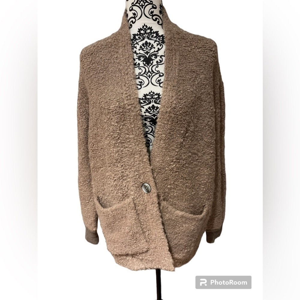 Leo & Sage teddy bear cardigan